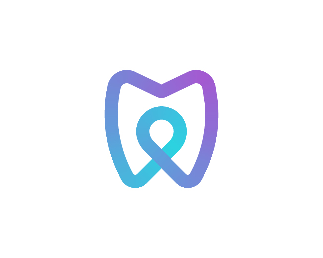 Teeth, Location, Dental logo mark