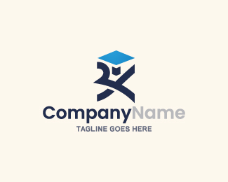 Minimalist Graduation Student Logo