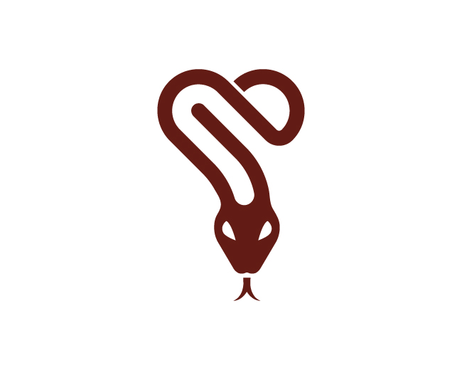 Snake Heart Logo