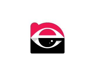 EN Or NE Eye Monogram Logo