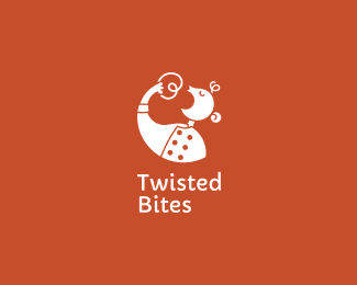 Logo for a pretzel bakery Twisted Bites