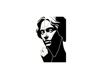 women in a square shape logo