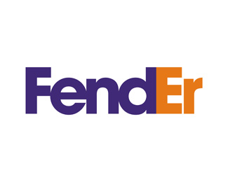 FENDER PARODY LOGO 2