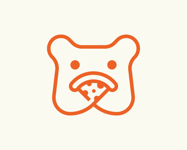 Bear Pizza Logo