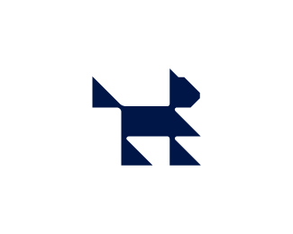 Cat robot logo