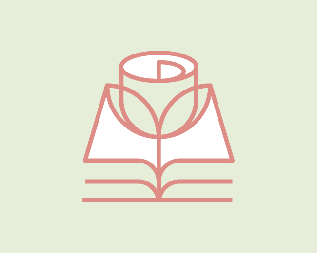 Elegant Rose Book Logo