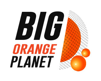 big orange planet