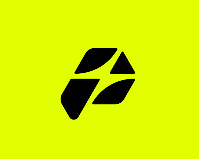 P with Lightning Bolt Logo SOLD