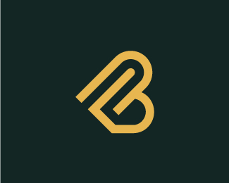 Letter Fb Or Bf Logo