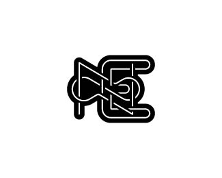 EN Or NE Infinity Monogram Logo